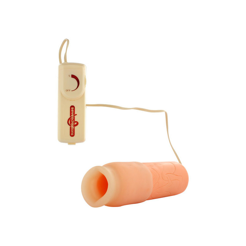 SEVEN CREATIONS - MASTURBATORE ORO CON VIBRAZIONE SEVEN CREATIONS - MASTURBATORE ORO CON VIBRAZIONE