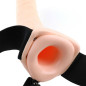 FETISH FANTASY SERIES - 19 CM STRAP-ON CAVO VIBRANTE MARRONE FETISH FANTASY SERIES - 19 CM STRAP-ON CAVO VIBRANTE MARRONE
