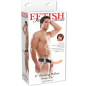 FETISH FANTASY SERIES - 19 CM STRAP-ON CAVO VIBRANTE MARRONE FETISH FANTASY SERIES - 19 CM STRAP-ON CAVO VIBRANTE MARRONE
