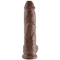 KING COCK - 10 DILDO MARRONE CON SFERE 25.4 CM KING COCK - 10 DILDO MARRONE CON SFERE 25.4 CM