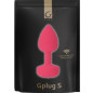 G-VIBE - FUNTOYS GPLUG VIBRATORE ANALE RICARICABILE GRANDE ROSA NEON 3.9CM G-VIBE - FUNTOYS GPLUG VIBRATORE ANALE RICARICABILE GRANDE ROSA NEON 3.9CM