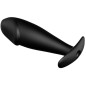 PRETTY LOVE - PLUG ANALE IN SILICONE FORMA DEL PENE E 12 MODALIT DI VIBRAZIONE NERO PRETTY LOVE - PLUG ANALE IN SILICONE FORMA DEL PENE E 12 MODALIT DI VIBRAZIONE NERO