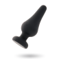 INTENSE - PLUG ANALE PIPO S SILICONE NERO 9,8 CM INTENSE - PLUG ANALE PIPO S SILICONE NERO 9,8 CM