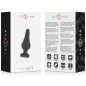 INTENSE - PLUG ANALE PIPO S SILICONE NERO 9,8 CM INTENSE - PLUG ANALE PIPO S SILICONE NERO 9,8 CM