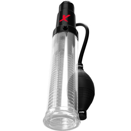 PDX ELITE - SUCK N PUMP STROKER MASTURBATORE VIBRANTE POMPA AD ONDA STIMOLANTE