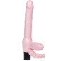 BAILE - IMBRAGATURA SENZA CORDA TPR CON VIBRAZIONE E STIMOLAZIONE ANALE 25.4 CM