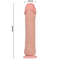 BAILE - IL GRANDE DILDO REALISTICO NATURALE DEL PENE 26 CM