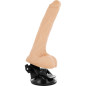 BASECOCK - VIBRATORE REALISTICO TELECOMANDO NERO 19 CM -O- 4 CM