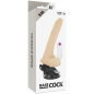 BASECOCK - VIBRATORE REALISTICO TELECOMANDO NERO 19 CM -O- 4 CM