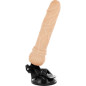 BASECOCK - VIBRATORE REALISTICO TELECOMANDO NERO 19.5 CM -O- 4 CM