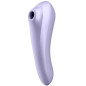 SATISFYER - VIBRATORE DUAL PLEASURE AIR PULSE MAUVE SATISFYER - VIBRATORE DUAL PLEASURE AIR PULSE MAUVE