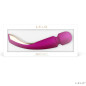 LELO - MASSAGGIATORE SMART WAND MEDIUM 2 ROSA PROFONDA LELO - MASSAGGIATORE SMART WAND MEDIUM 2 ROSA PROFONDA
