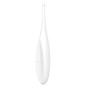 SATISFYER - VIBRATORE CON PUNTA TWIRLING FUN BIANCO