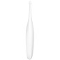 SATISFYER - VIBRATORE CON PUNTA TWIRLING FUN BIANCO