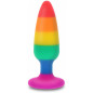 PRIDE - SPINA BANDIERA LGBT HUNK 10,5 CM PRIDE - SPINA BANDIERA LGBT HUNK 10,5 CM