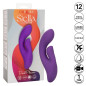 CALEXOTICS - STELLA DUAL PLEASER VIOLA CALEXOTICS - STELLA DUAL PLEASER VIOLA