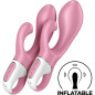 SATISFYER - POMPA AD ARIA BUNNY 2 ROSA SATISFYER - POMPA AD ARIA BUNNY 2 ROSA