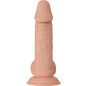 BAILE - BELLISSIMO DILDO FLESSIBILE REALISTICO ZEBULONE INCONTRO 19.4 CM NATURALE