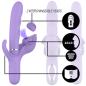INTENSE - VIBRATORE MULTIFUNZIONE RICARICABILE BILLIE ASPIRANTE E PULSANTE VIOLA INTENSE - VIBRATORE MULTIFUNZIONE RICARICABILE BILLIE ASPIRANTE E PULSANTE VIOLA
