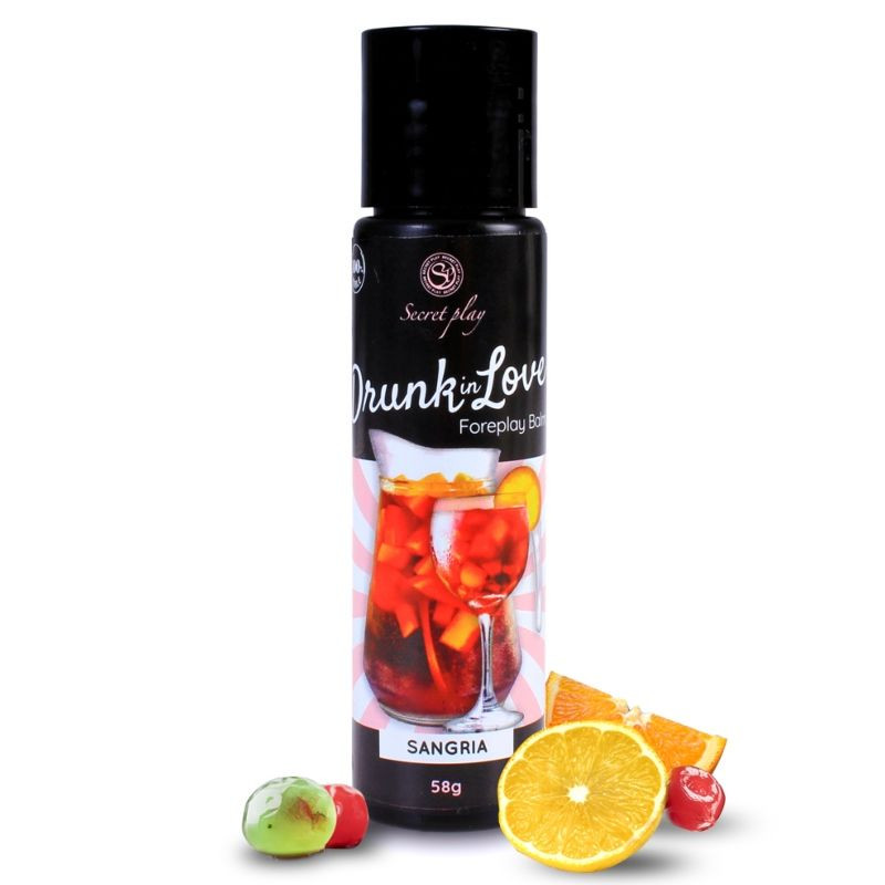 SECRETPLAY - DRUNK IN LOVE LUBE SANGRIA 60 ML SECRETPLAY - DRUNK IN LOVE LUBE SANGRIA 60 ML