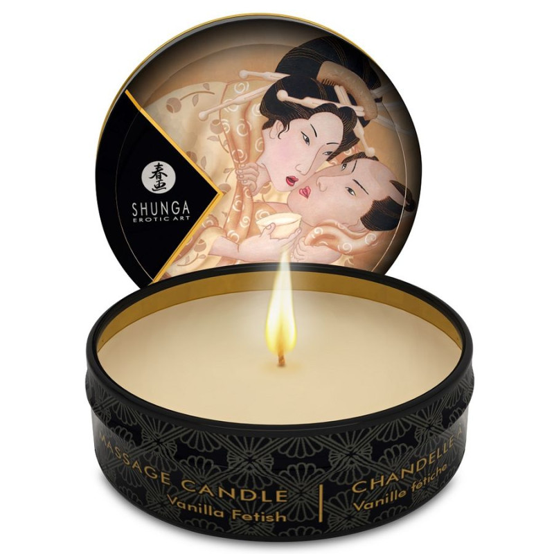 SHUNGA - MINI CARESS BY CANDELIGHT CANDELA DA MASSAGGIO VANIGLIA 30 ML SHUNGA - MINI CARESS BY CANDELIGHT CANDELA DA MASSAGGIO VANIGLIA 30 ML