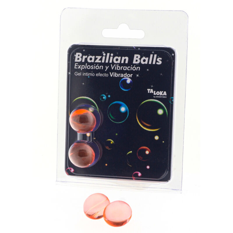TALOKA - 2 SFERE BRASILIANE GEL EMOZIONANTE EFFETTO VIBRANTE TALOKA - 2 SFERE BRASILIANE GEL EMOZIONANTE EFFETTO VIBRANTE