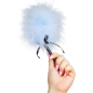 SECRETPLAY - SPOLVERINO MARABOU AZZURRO