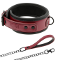 FETISH SUBMISSIVE DARK ROOM - COLLANA A CATENA CON FODERA IN NEOPRENE FETISH SUBMISSIVE DARK ROOM - COLLANA A CATENA CON FODERA IN NEOPRENE