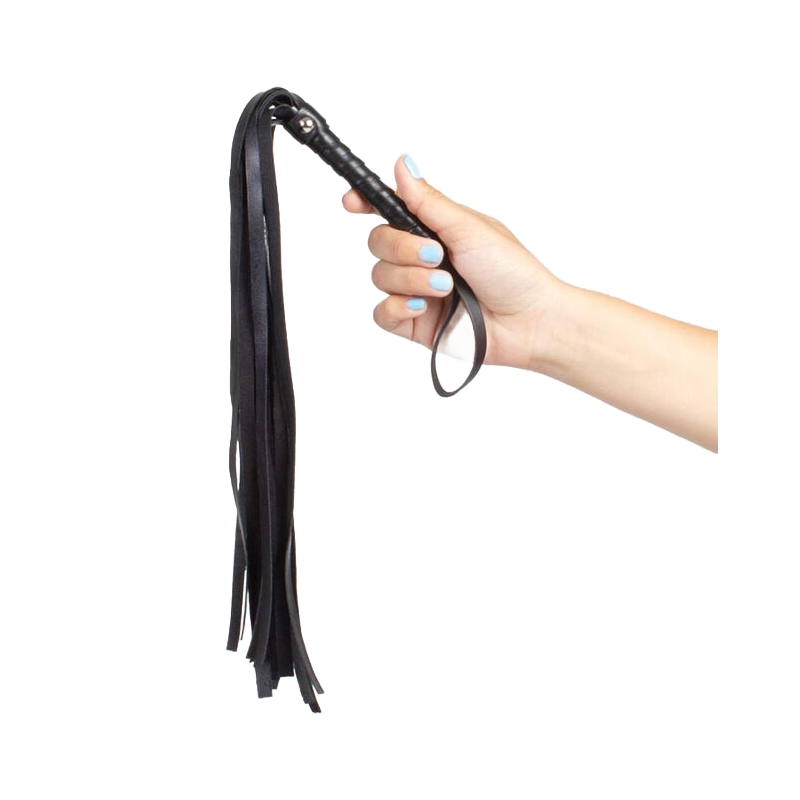 SECRETPLAY - BLACK BONDAGE WHIP COLLEZIONE BDSM SECRETPLAY - BLACK BONDAGE WHIP COLLEZIONE BDSM