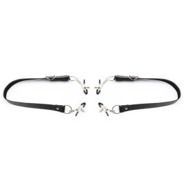 OHMAMA FETISH - PINZE PER CLITORIDE CON CINGHIE PER GAMBE