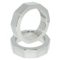 METAL HARD - ANELLO DADO PER PENE E TESTICOLI 45 MM METAL HARD - ANELLO DADO PER PENE E TESTICOLI 45 MM
