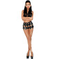 ME-SEDUCE - GWEN SHORTS NERO L/XL ME-SEDUCE - GWEN SHORTS NERO L/XL