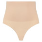 BYE-BRA - FAJA SENZA CUCITURE STILE PERIZOMA BEIGE MISURARE XXL