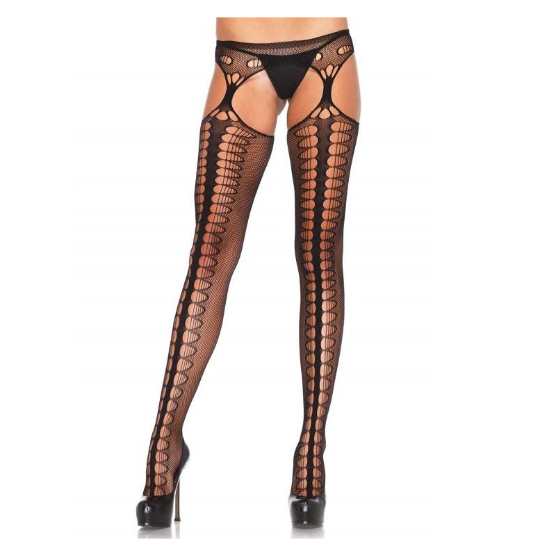 LEG AVENUE - COLLANT CON GIARRETTIERA ESCLUSIVO NERO LEG AVENUE - COLLANT CON GIARRETTIERA ESCLUSIVO NERO