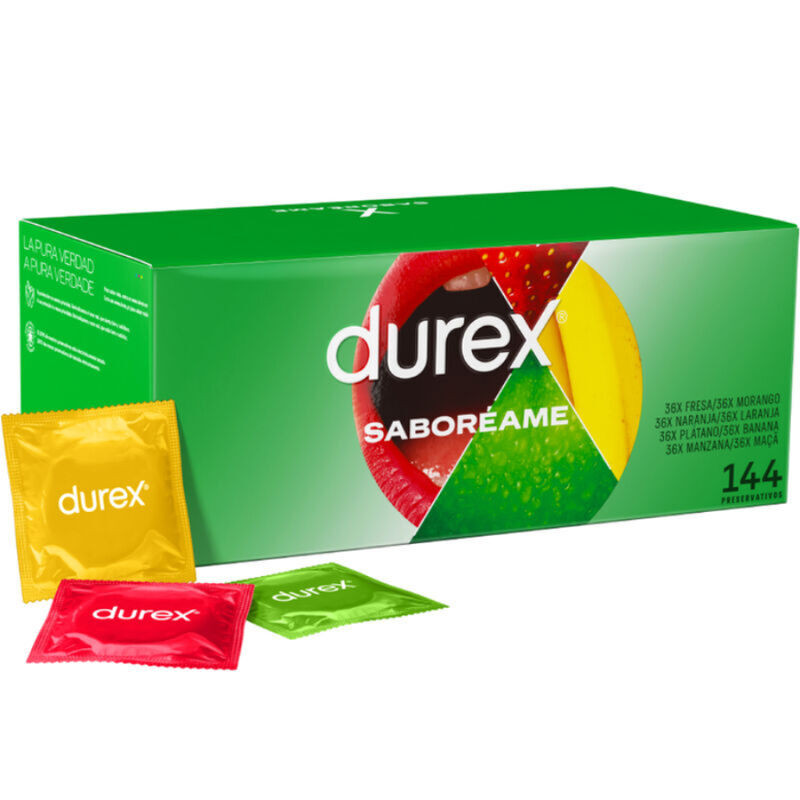 DUREX - FRUTTA DEL PIACERE 144 UNITÀ DUREX - FRUTTA DEL PIACERE 144 UNITÀ