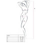 PASSION - WOMAN BS014 BODYSTOCKING BIANCO TAGLIA UNICA PASSION - WOMAN BS014 BODYSTOCKING BIANCO TAGLIA UNICA