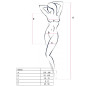 PASSION - WOMAN BS025 BODYSTOCKING ABITO NERO STILE TAGLIA UNICA PASSION - WOMAN BS025 BODYSTOCKING ABITO NERO STILE TAGLIA UNICA