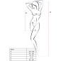 PASSION - WOMAN BS027 ABITO NERO STILE BODYSTOCKING TAGLIA UNICA PASSION - WOMAN BS027 ABITO NERO STILE BODYSTOCKING TAGLIA UNICA