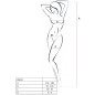PASSION - WOMAN BS034 BODYSTOCKING BIANCO TAGLIA UNICA PASSION - WOMAN BS034 BODYSTOCKING BIANCO TAGLIA UNICA