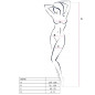 PASSION - WOMAN BS045 BODYSTOCKING BIANCO TAGLIA UNICA PASSION - WOMAN BS045 BODYSTOCKING BIANCO TAGLIA UNICA