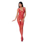 PASSION - WOMAN BS069 BODYSTOCKING BIANCO TAGLIA UNICA