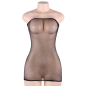 QUEEN LINGERIE - ABITO BODY A RETE CON DIAMANTI S/L QUEEN LINGERIE - ABITO BODY A RETE CON DIAMANTI S/L