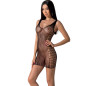 PASSION - BS097 BODYSTOCKING BIANCO TAGLIA UNICA