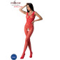 PASSION - BS098 BODYSTOCKING BIANCO TAGLIA UNICA