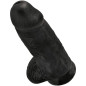 KING COCK - PENE REALISTICO PASSODATO 23 CM NERO KING COCK - PENE REALISTICO PASSODATO 23 CM NERO