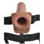 FETISH FANTASY SERIES - IMBRACATURA REGOLABILE PENE REALISTICO CON SFERE RICARICABILI E VIBRATORE 17,8 CM FETISH FANTASY SERIES - IMBRACATURA REGOLABILE PENE REALISTICO CON SFERE RICARICABILI E VIBRATORE 17,8 CM