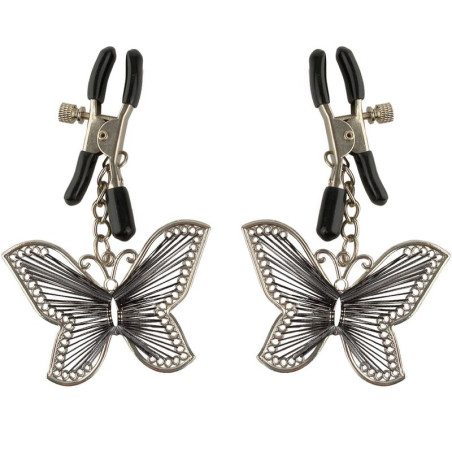 FETISH FANTASY SERIES - MORSETTI PER CAPEZZOLI A FARFALLA