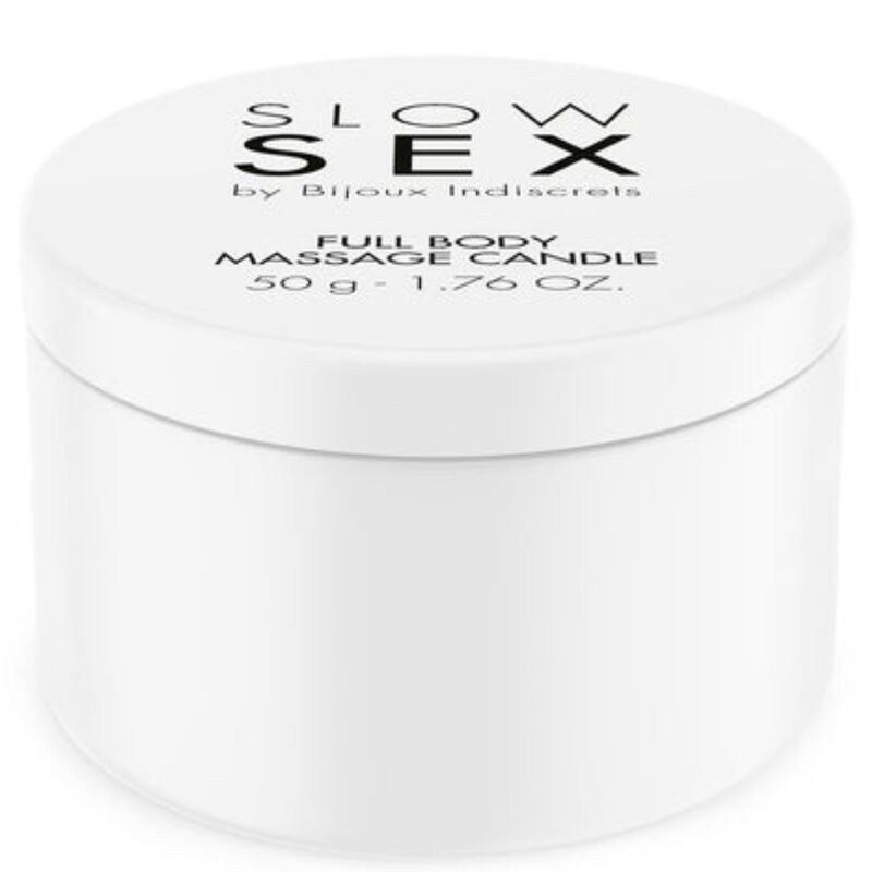 BIJOUX - SLOW SEX CANDELA DA MASSAGGIO CORPO 50 G BIJOUX - SLOW SEX CANDELA DA MASSAGGIO CORPO 50 G