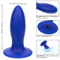 CALEXOTICS - ADMIRAL VIBRATORE PLUG ANALE TORPEDO BLU CALEXOTICS - ADMIRAL VIBRATORE PLUG ANALE TORPEDO BLU