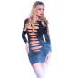 CHILIROSE - ABITO CR 3608 NERO S/M CHILIROSE - ABITO CR 3608 NERO S/M